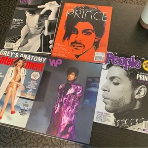 Prince Commemorative Books Magazines Articles People Tome EW. WP NOT INCLUDED!!!